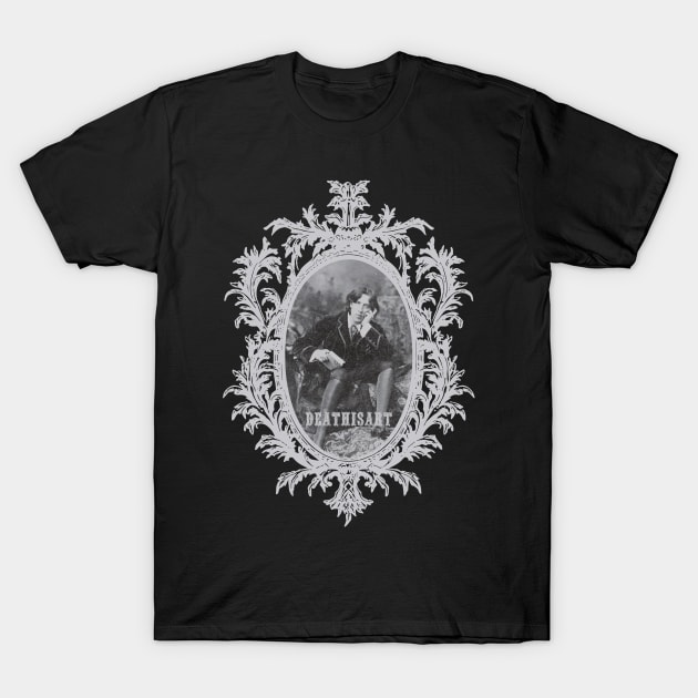 Oscar Wilde #6 T-Shirt by Death Is Art